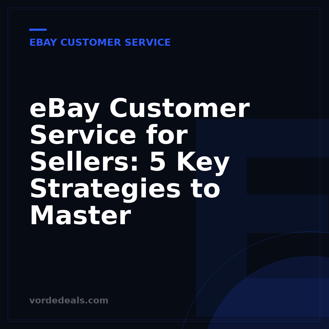 eBay Customer Service for Sellers: 5 Key Strategies to Master