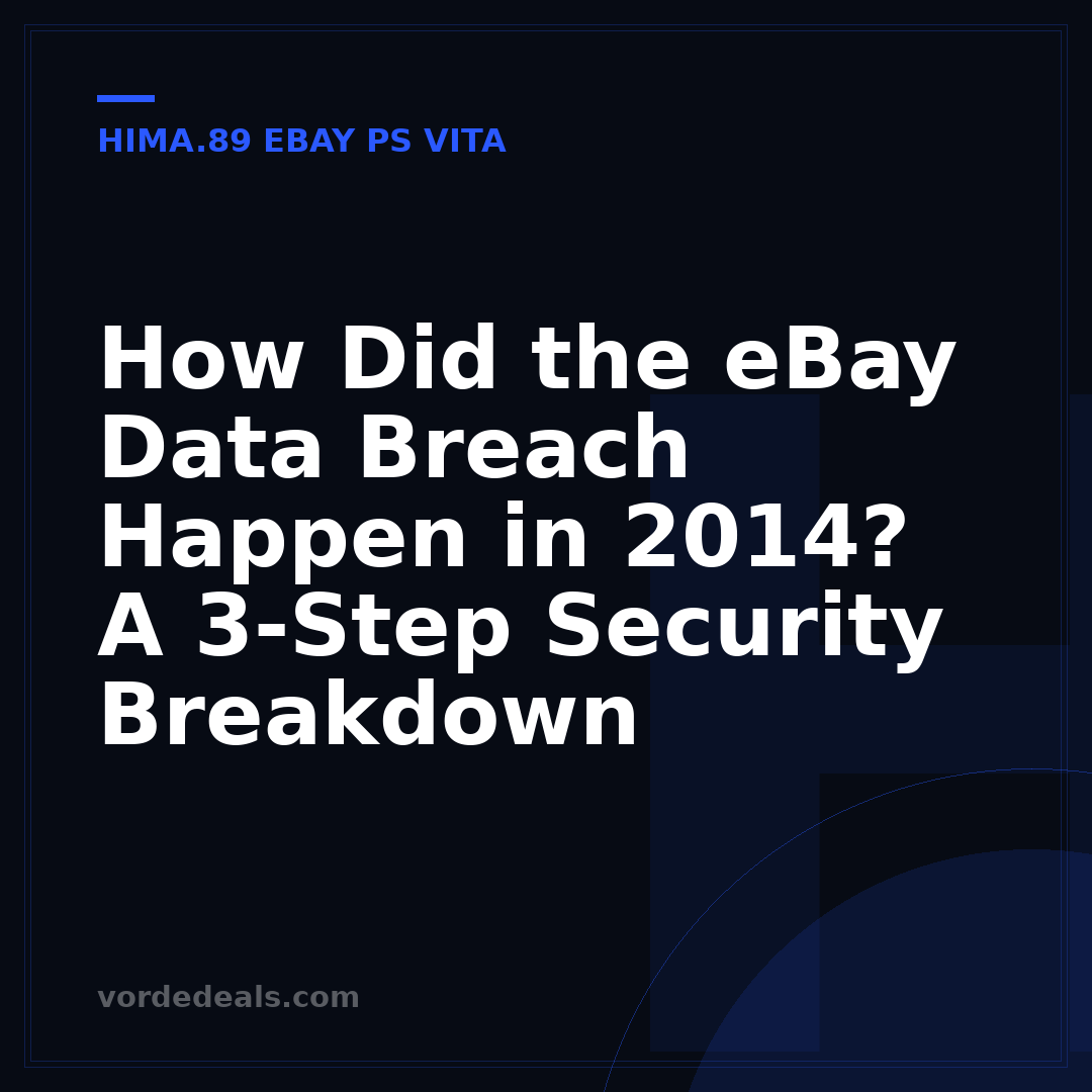 How Did the eBay Data Breach Happen in 2014? A 3-Step Security Breakdown