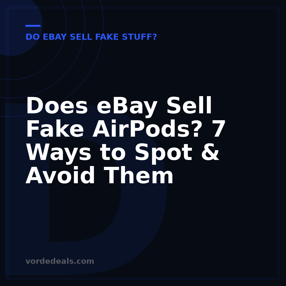 Does eBay Sell Fake AirPods? 7 Ways to Spot & Avoid Them