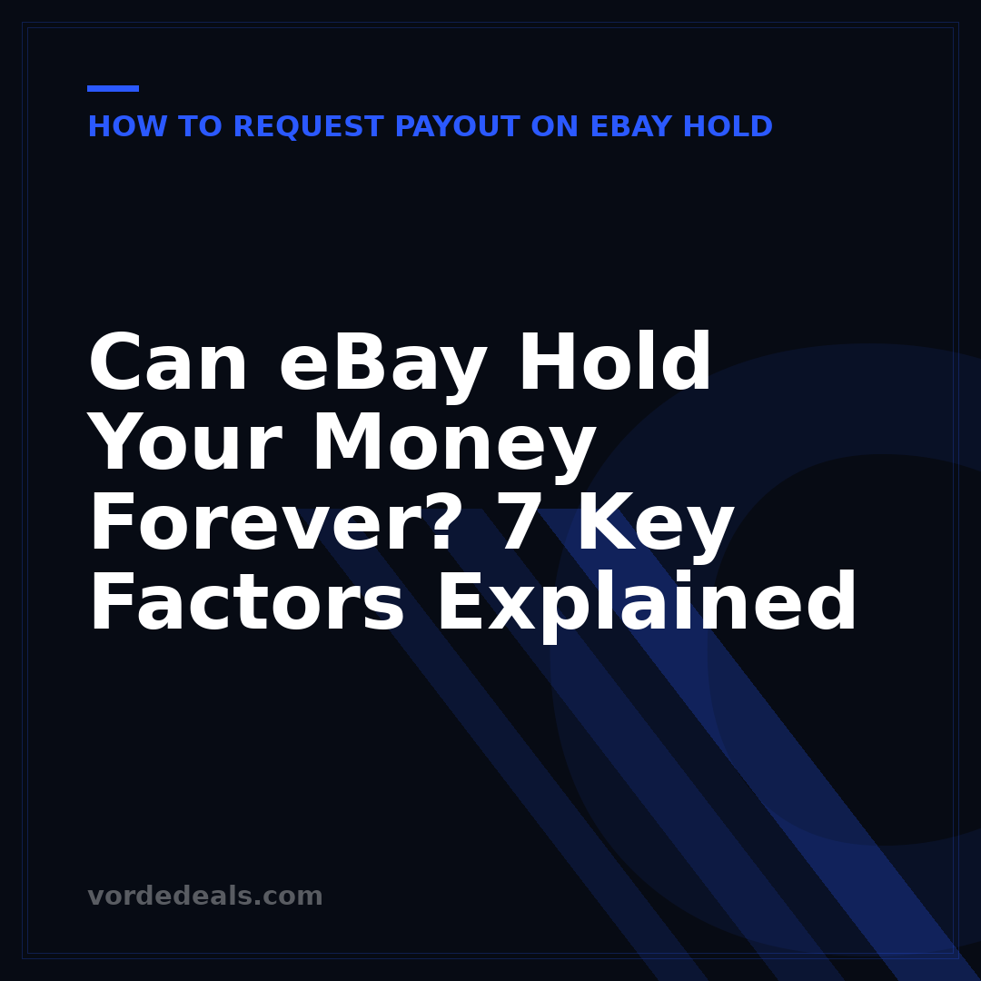Can eBay Hold Your Money Forever? 7 Key Factors Explained