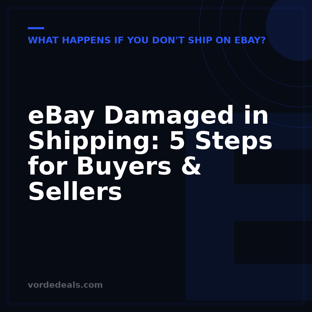 eBay Damaged in Shipping: 5 Steps for Buyers & Sellers