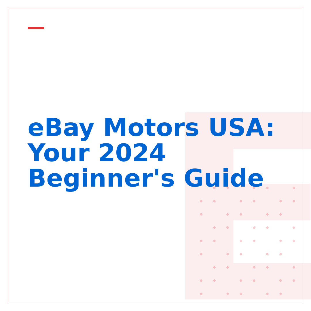 eBay Motors USA: Your 2024 Beginner's Guide