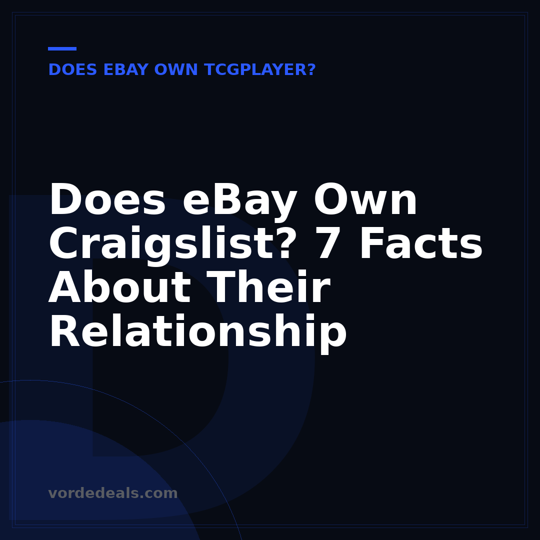 Does eBay Own Craigslist? 7 Facts About Their Relationship