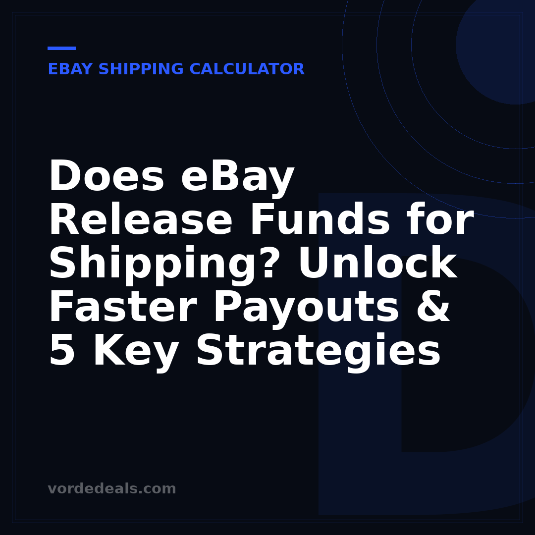 Does eBay Release Funds for Shipping? Unlock Faster Payouts & 5 Key Strategies