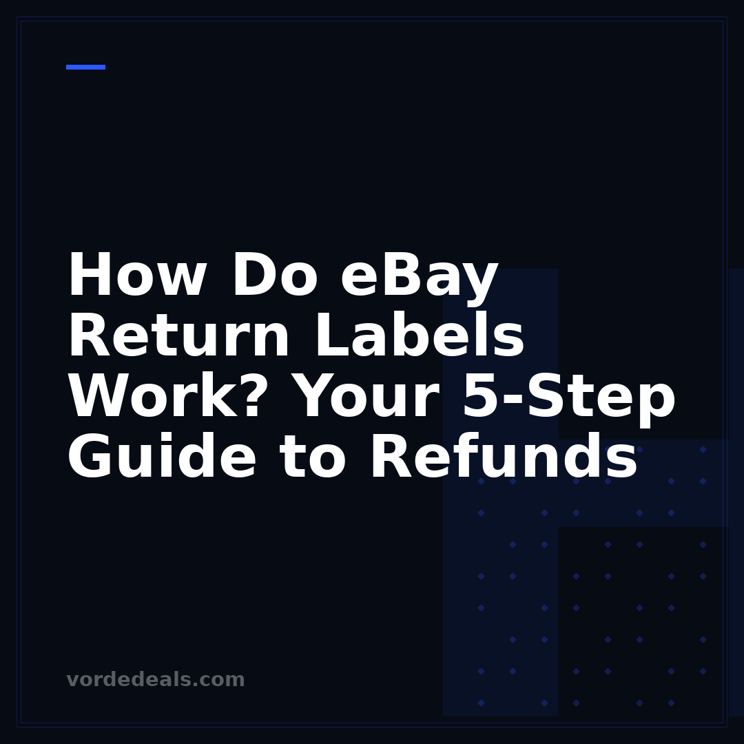 How Do eBay Return Labels Work? Your 5-Step Guide to Refunds