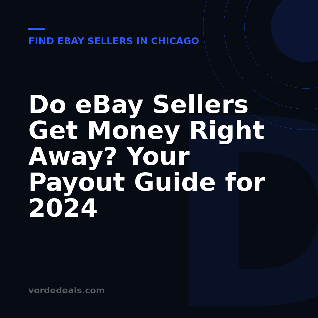 Do eBay Sellers Get Money Right Away? Your Payout Guide for 2024