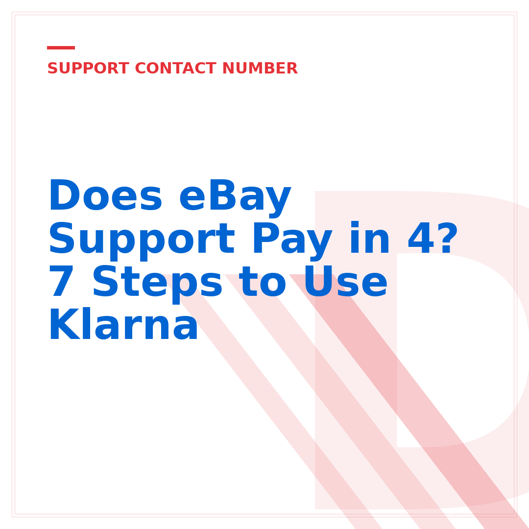 Does eBay Support Pay in 4? 7 Steps to Use Klarna