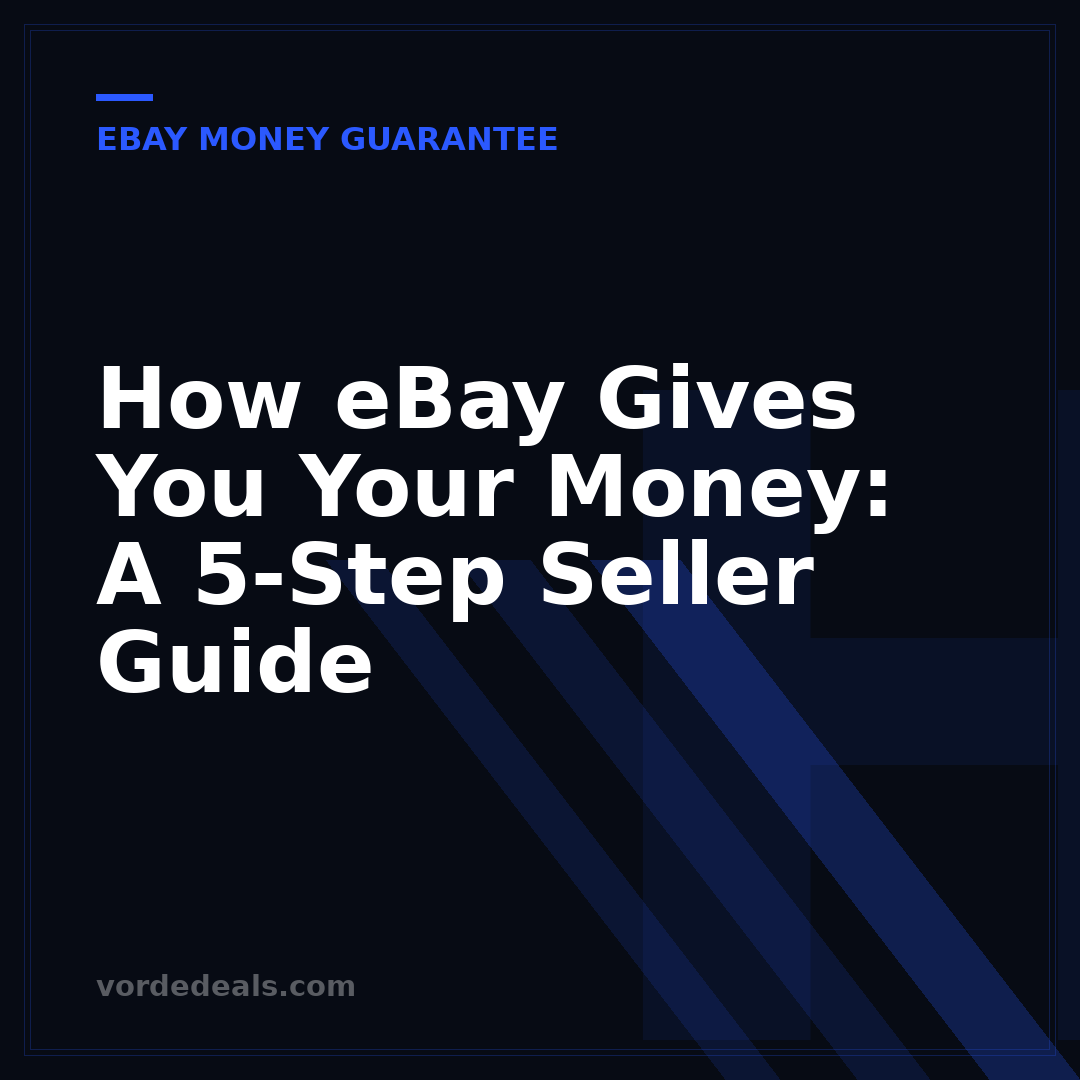 How eBay Gives You Your Money: A 5-Step Seller Guide