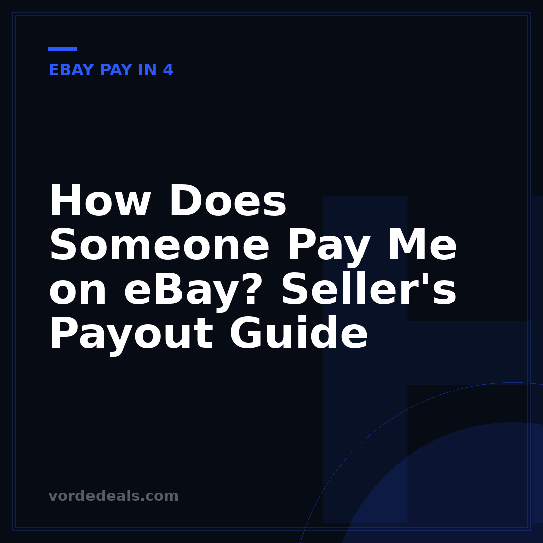 How Does Someone Pay Me on eBay? Seller's Payout Guide