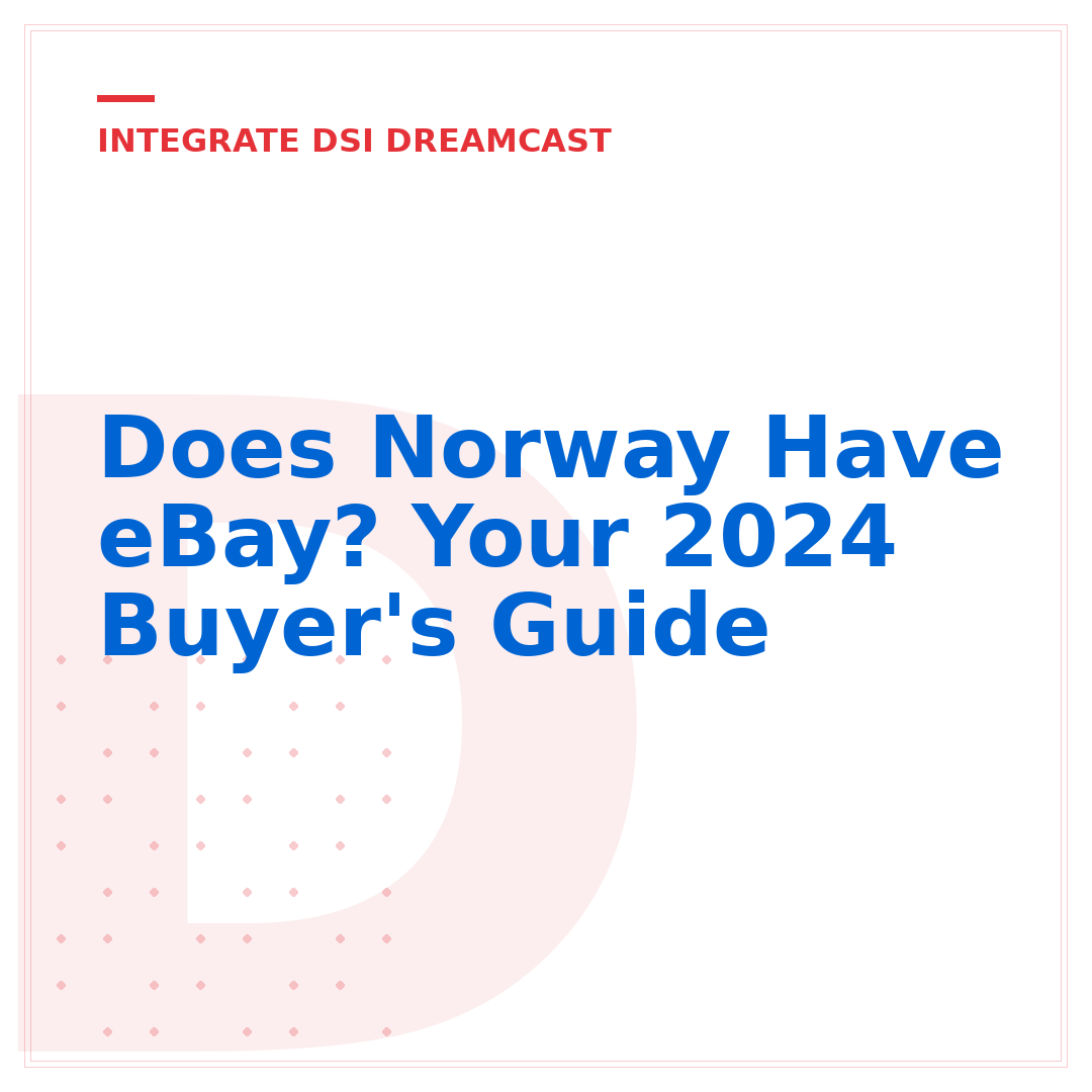 Does Norway Have eBay? Your 2024 Buyer's Guide