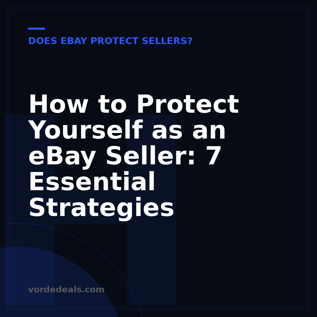 How to Protect Yourself as an eBay Seller: 7 Essential Strategies
