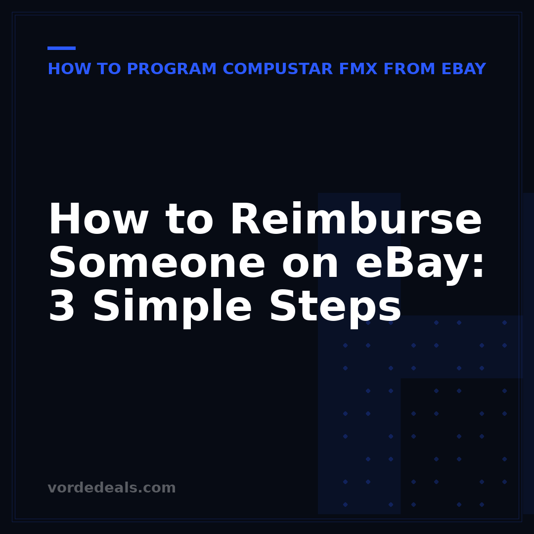 How to Reimburse Someone on eBay: 3 Simple Steps