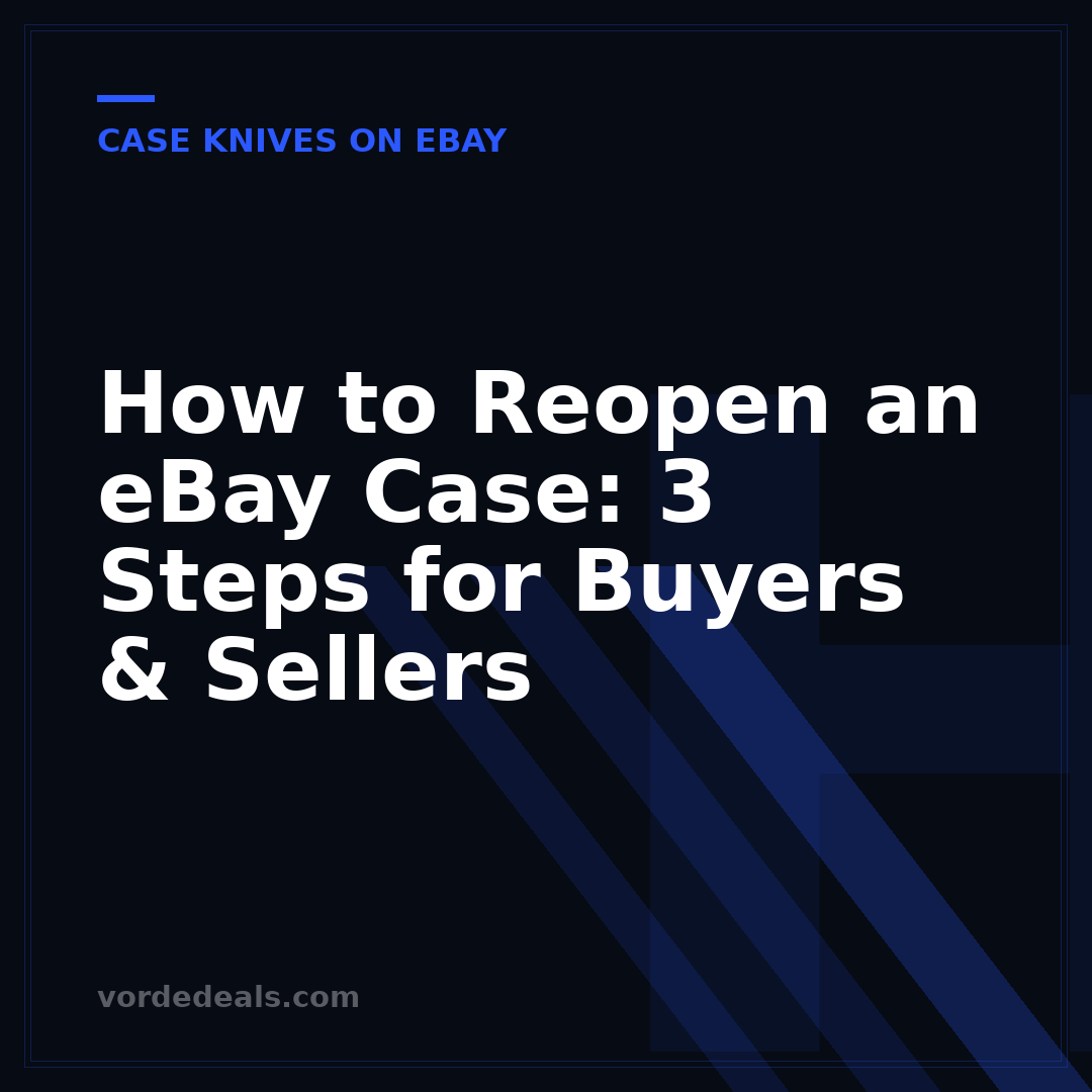 How to Reopen an eBay Case: 3 Steps for Buyers & Sellers