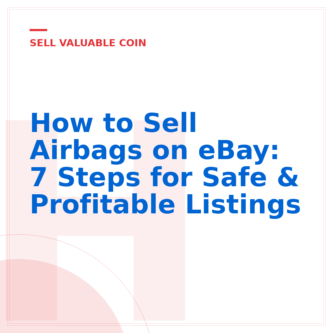 How to Sell Airbags on eBay: 7 Steps for Safe & Profitable Listings