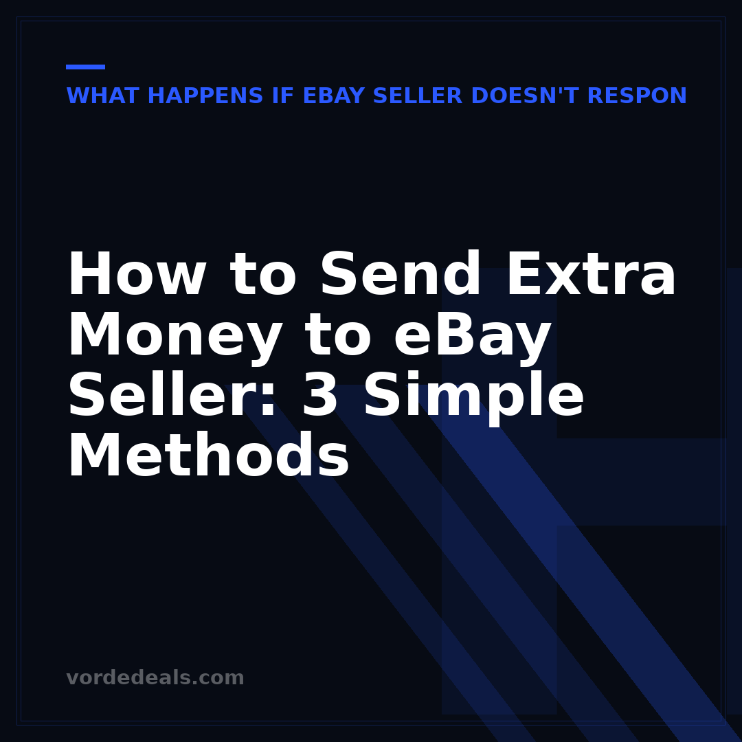 How to Send Extra Money to eBay Seller: 3 Simple Methods