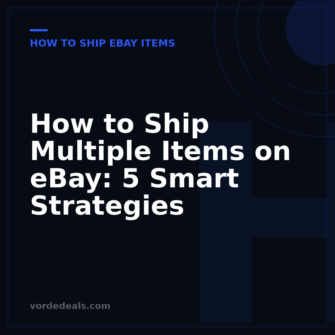 How to Ship Multiple Items on eBay: 5 Smart Strategies
