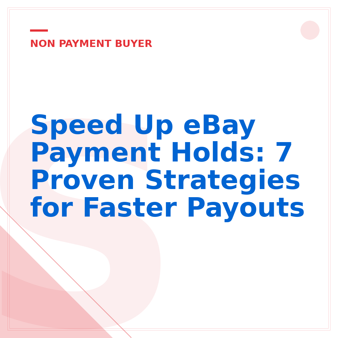 Speed Up eBay Payment Holds: 7 Proven Strategies for Faster Payouts